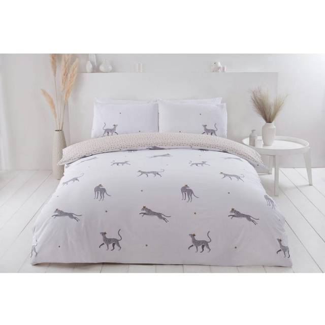 Rapport Home Ph Leopard Duvet Set - Super King, Multi