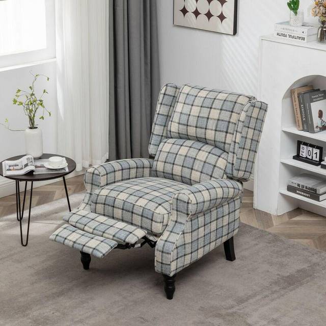 Electric Rise Recliner Armchair Dual Motor with Massager - Grey / 81cm