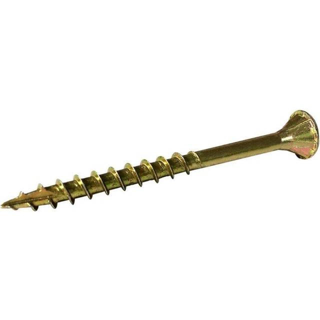 Reisser Cutter Pozi Screw 3.5 x 35mm (200 Pack) in Gold