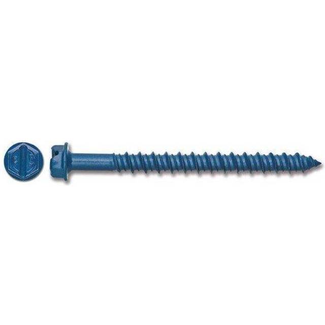 DeWalt Tapper-Pro Hex Head Self-Tapping Screws 6.3 x 32mm (100 Pack) in Blue