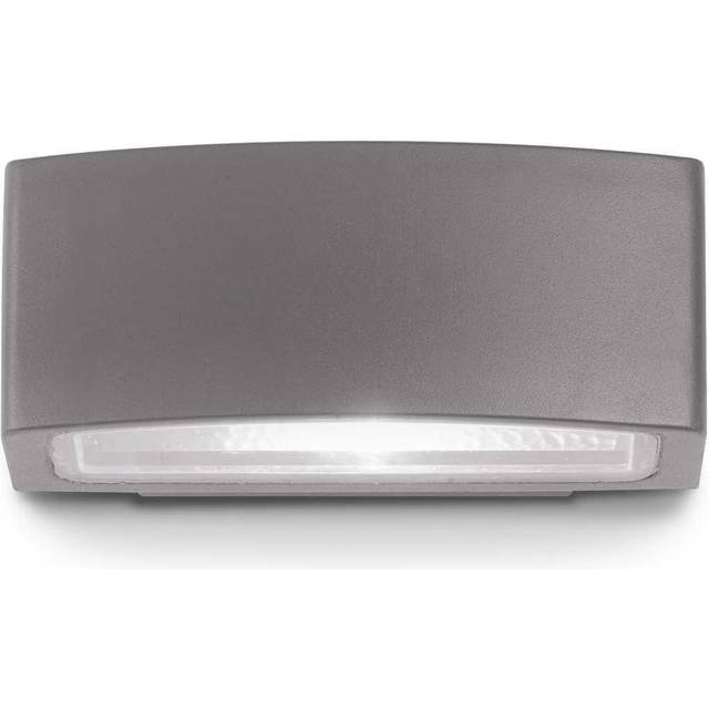 Ideal Lux - Andromeda - 1 Light Outdoor Small Up Down Wall Light Polished Chrome, Anthracite IP55, E27