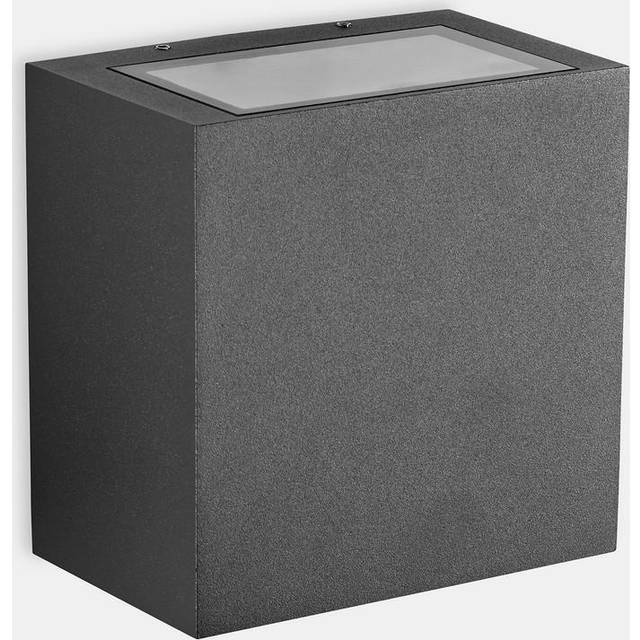 Leds C4 Afrodita Tech Big Double Emission Outdoor led Up Down Wall Light Big Urban Grey IP65 37.8W 3000K Dimmable
