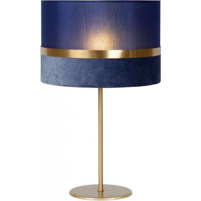 Lucide Extravaganza Tusse Retro Table Lamp - 30Cm - 1Xe14 - Blue, Blue