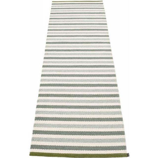 Pappelina Teo gångmatta Sage-army, 70x300 cm