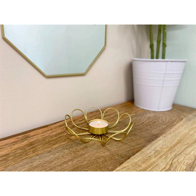 Flower Wire Tealight Holder