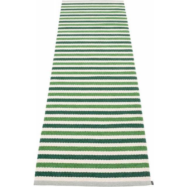 Pappelina Teo gångmatta Dark Green-grass, 70x240 cm