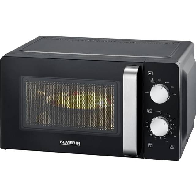 Mikrovågsugn 17L 700W Svart MW7886