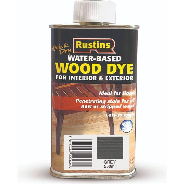 Rustins Wood Dye - Grey - 250ml