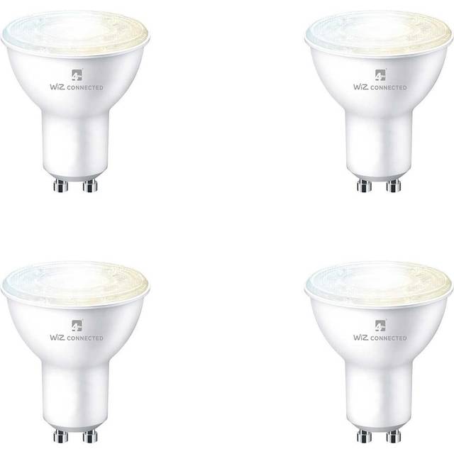 4lite WiZ 4x Connected LED Smart GU10 Bulb WiFi & Bluetooth