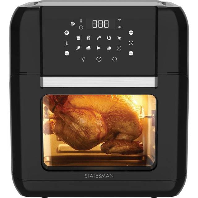 Statesman SKAO11015BK 11L 10-in-1 Digital Air Fryer Oven, Black