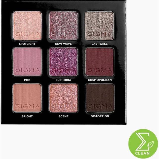 Sigma Beauty Party on The Go Palett för ögonskugga Skugga Electric Pink 9 g