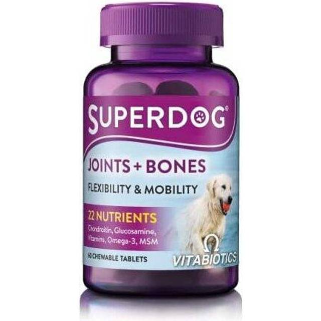 Superdog Joints And Bones Chewable Tablets 60