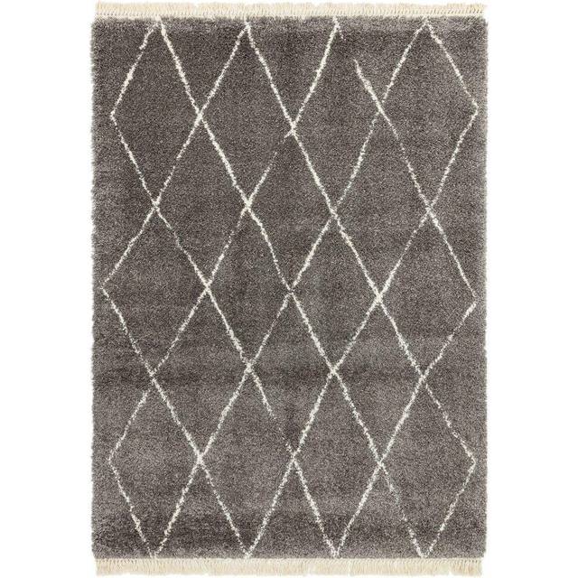 Rocco RC07 Grey Diamond Rug 200x290cm (*)