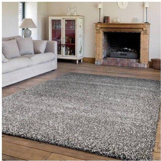 (120x170cm) Twilight Grey Rug Carpet Large Rugs Thick Pile Soft Living Room Bedroom Easy Care