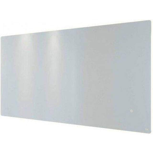 RAK Ceramics Amethyst Illuminated LED Mirror with Demister and Touch Sensor | Chrome | Glass/Metal | 1200mm x 600mm