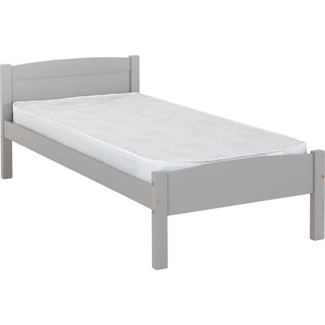 Amber Slate Grey Single Bed