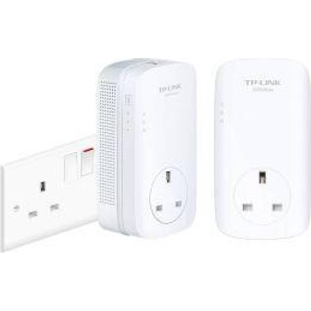 TP-Link TL-PA9020PKIT Gigabit Powerline Adapter Kit - 2000 Mbps, 2-Port, HD Streaming & Gaming, Plug & Play, UK Plug, New