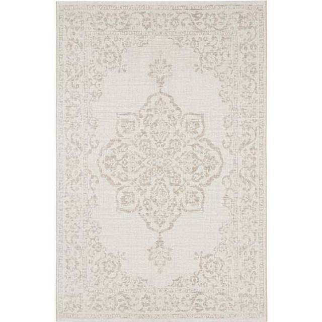 Tilos Machine Woven Cream/Beige Indoor / Outdoor Rug (Rectangle 160 x 230cm)