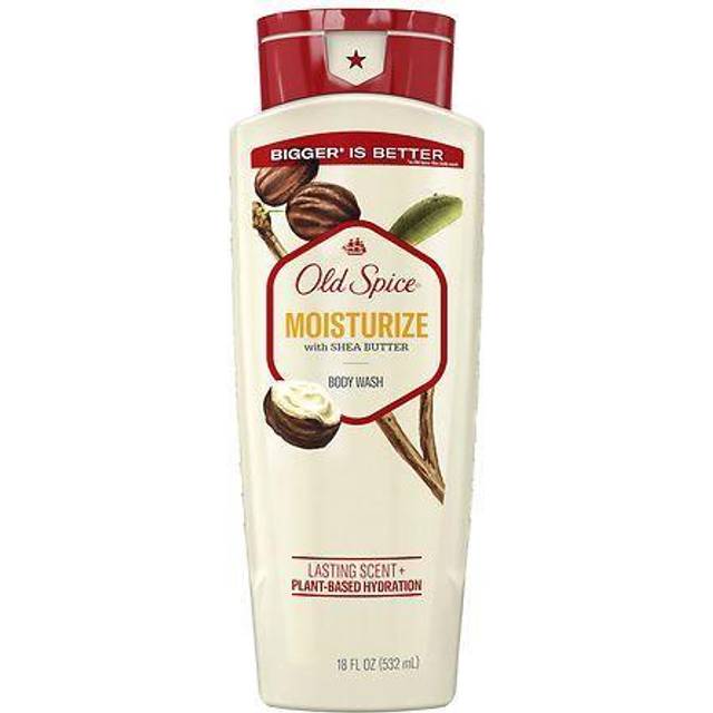 Old Spice  Body Wash  Moisturize  Shea Butter  18 fl oz (532 ml)