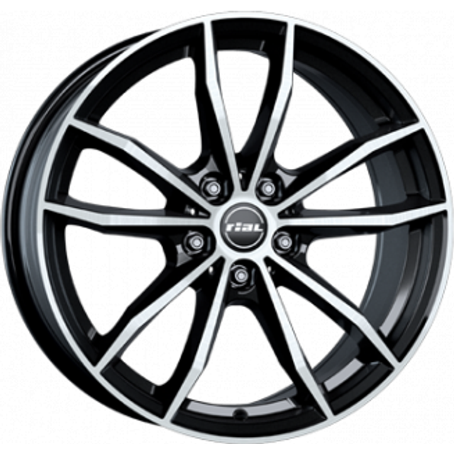 Rial X12 Diamond Black Polish 7,5X18 5/112 ET51 CB66,5