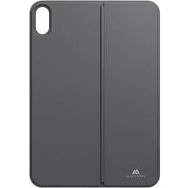 Black Rock Kickstand Cover fodral passar för Apple iPad Mini 6. Generation 2021 8,3 tum I smart fodral, magnetisk, surfplatta skyddsfodral (svart)