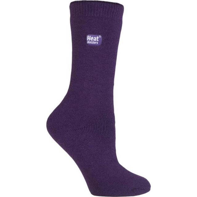 (4-8 UK, Deep Fuchsia) Heat Holders Lite - Ladies Winter Thermal Socks in 5 colours, 4-8 UK