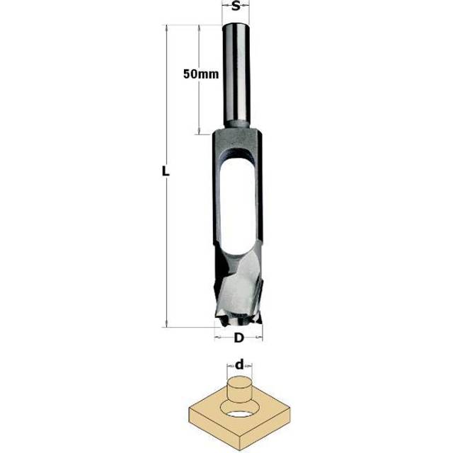 Tappborr CMT 529.080.31; D=8 mm, RH