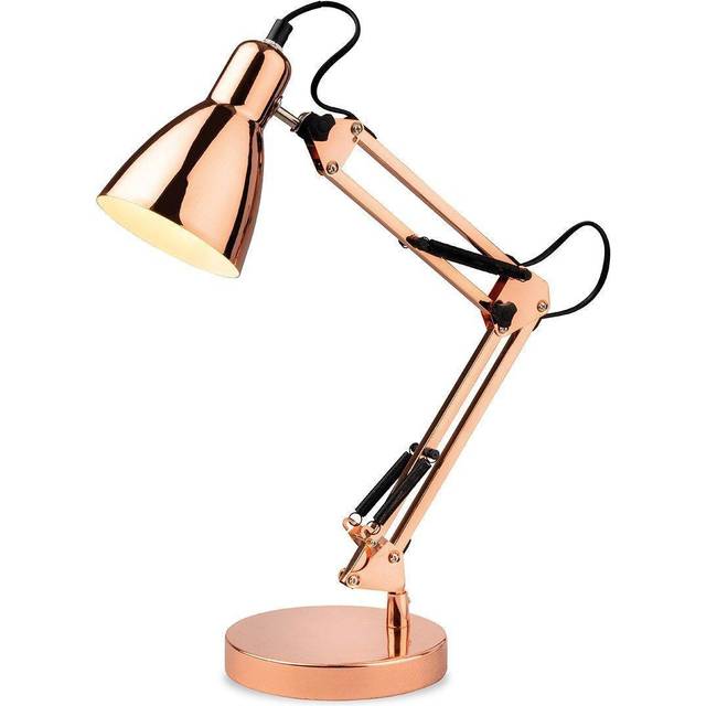 Firstlight Riley Desk Lamp Modern Style in Copper