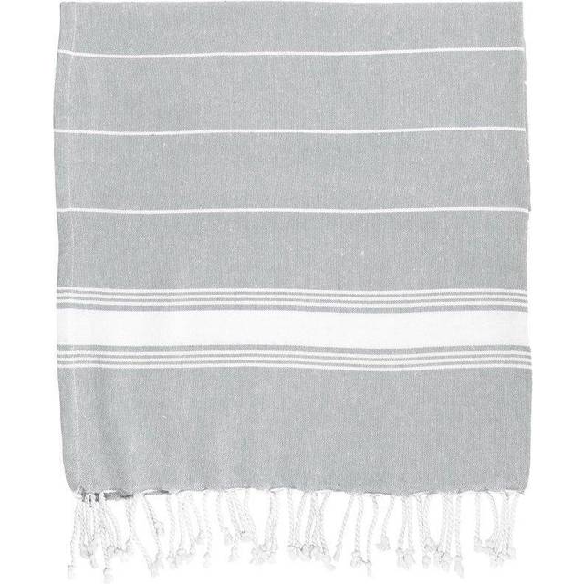 170cm x 90cm Turkish Cotton Bath Towel - Grey