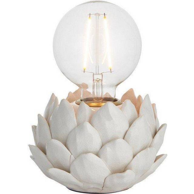 Endon 99147 Artichoke 1 Light Table Lamp Oatmeal Crackle Glaze &amp; A
