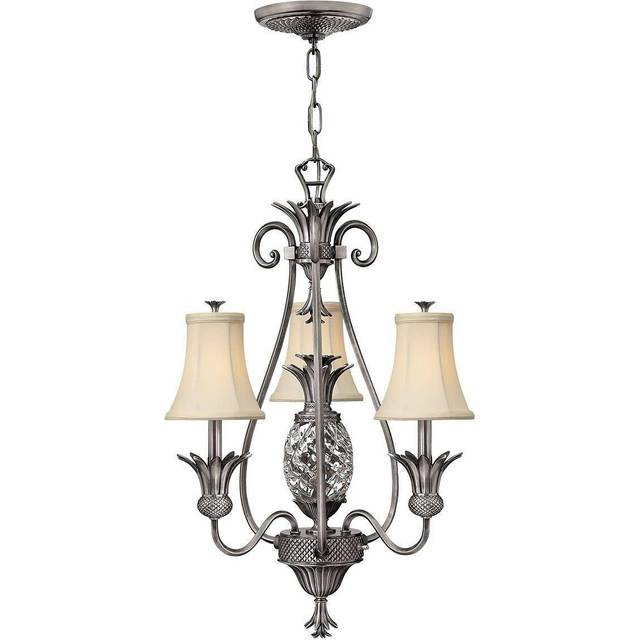 Hinkley Lighting HK/PLANT3 PL Plantation Chandelier Antique Nickel