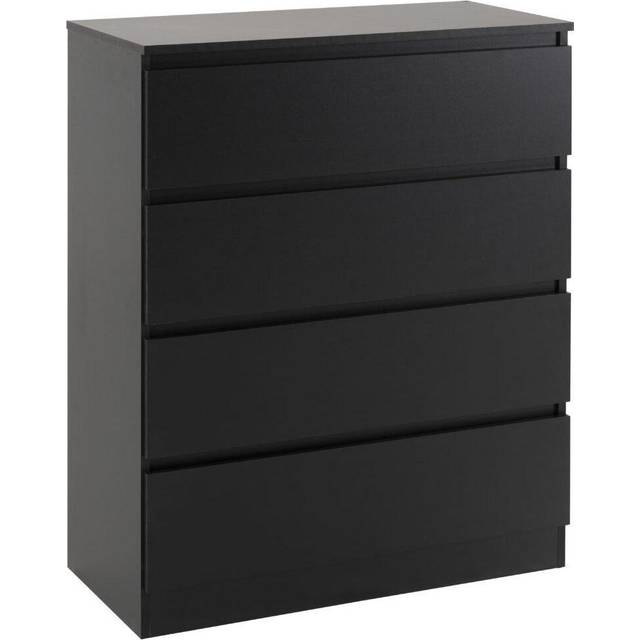 MALVERN 4 DRAWER CHEST - GREY - GREY - SECONIQUE | TJ Hughes