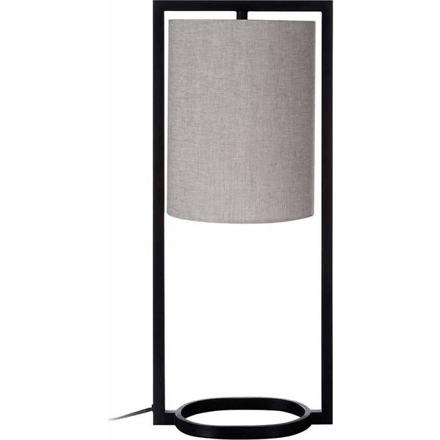 Premier Housewares Table Lamp Slim Metal Frame Grey