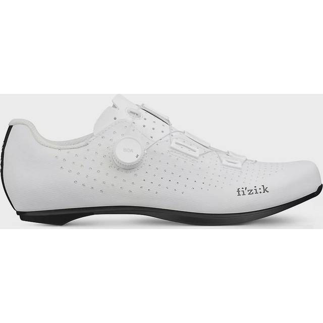 Fizik Tempo Decos Carbon Wide Road Cycling Shoes - White