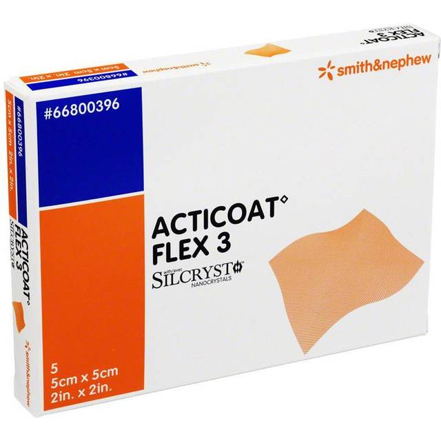 Silverförband Acticoat Flex 3 - 5x5cm - 5 st