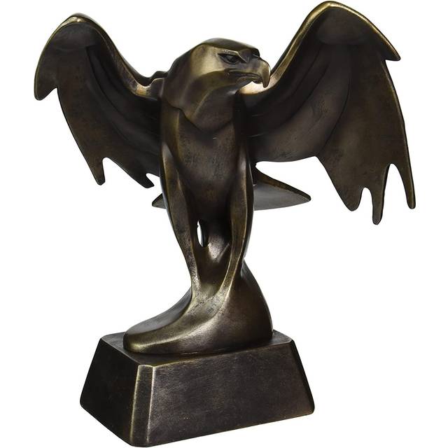 Forging Strength Art Deco Eagle Statue