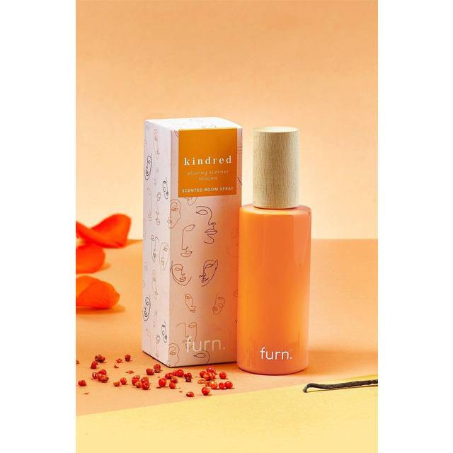 furn. Kindred Bergamot, Berry, Vanilla & Patchouli Scented Room Spray - Orange Glass (archived) - One Size