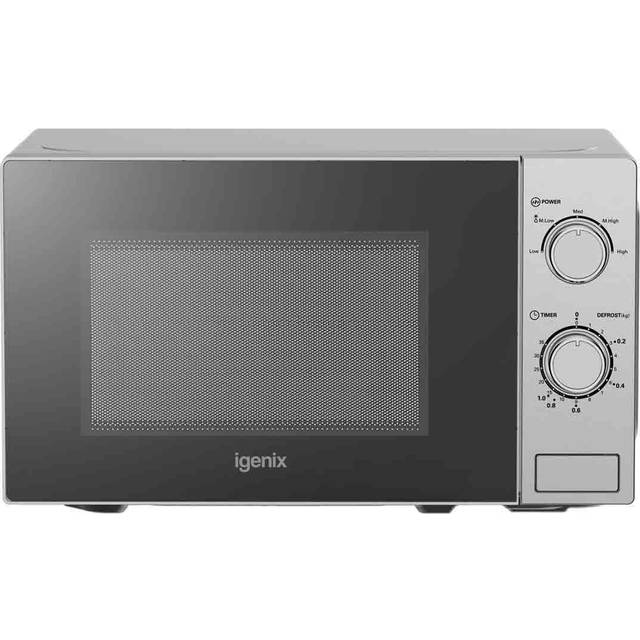 Igenix IGM0820SS 20L 800W Manual Microwave - Stainless Steel, Silver