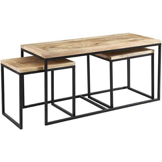 Upcycled Industrial Vintage Mintis Coffee Table Set
