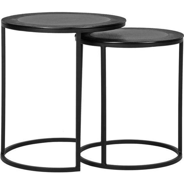 Zidan Frame Coffee Table - Black (45cm H X 40cm W X 40cm D)