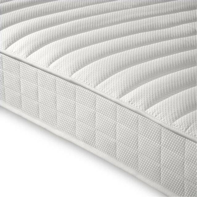 Theo Small Single Low Profile Pocket Sprung Mattress - Bedmaster - White
