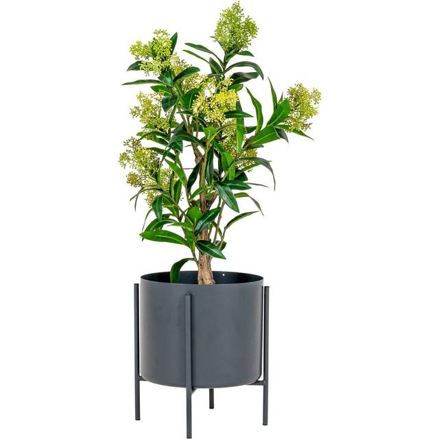 Artificial plant House Nordic Skimmia - Vert - 40x40x75 cm
