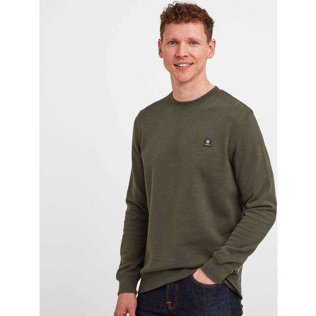Mellor Mens Sweat - Dark Khaki - M
