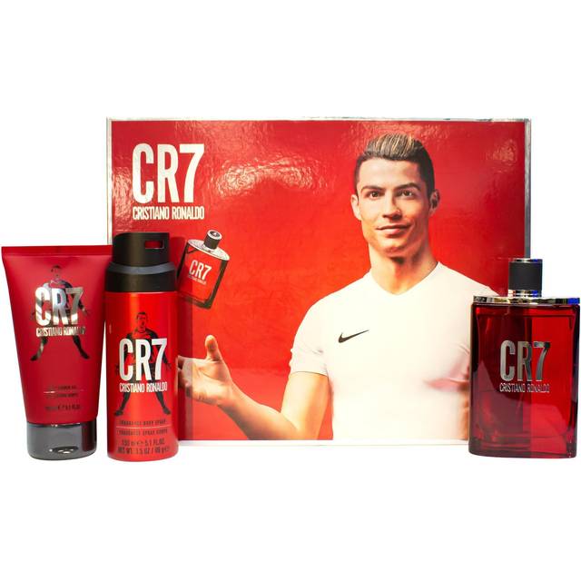 Cristiano Ronaldo Cr7 3 Piece Gift Set: Eau de Toilette 100ml - Shower Gel 150ml - Body Spray 150ml | TJ Hughes