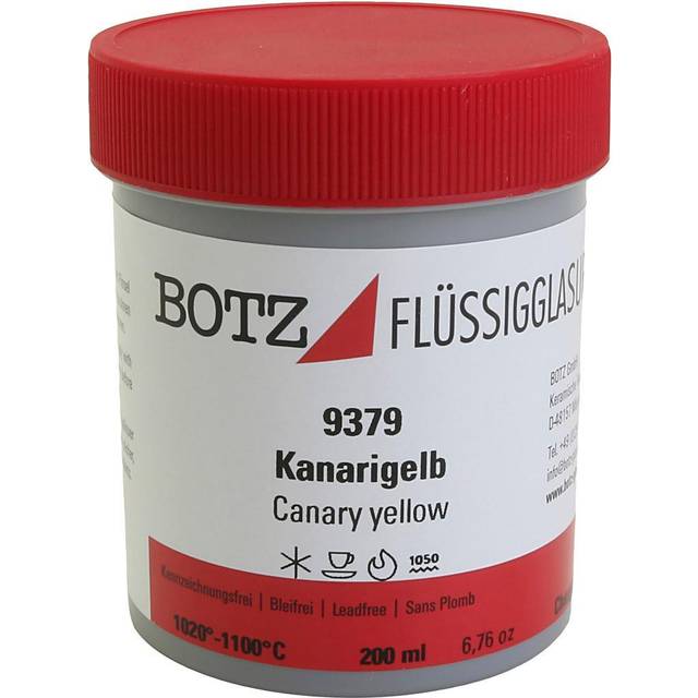 Creativ Company Glasur ler, gul, 200 ml/ Kagedekoration