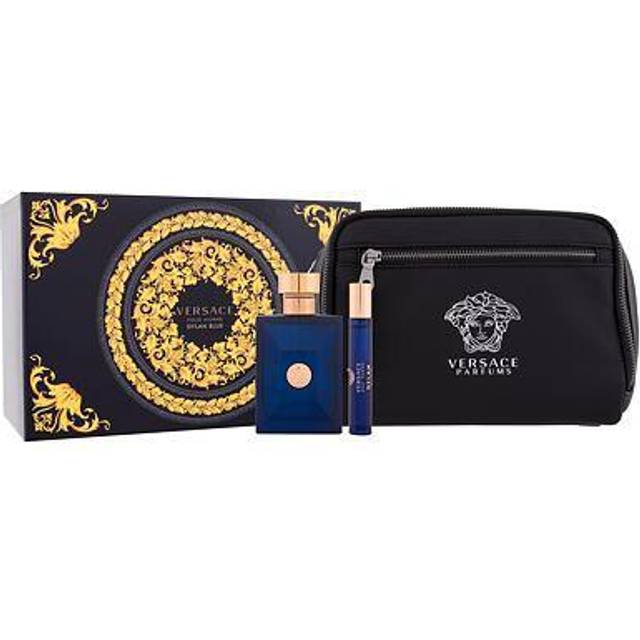 Versace Dylan Blue 100ml EDT Spray +10ml EDT Mini + Trousse