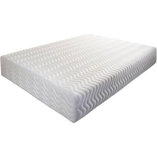 Aspire Total Relief King Size Memory Foam Mattress - White