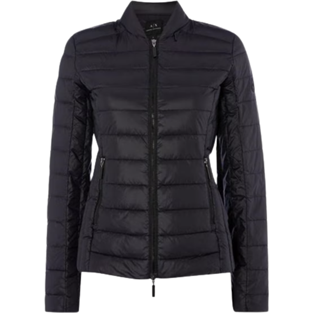 Quilted Technical Fabric Coat
