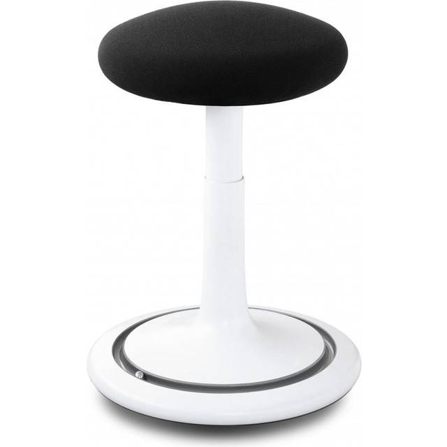Ongo Aktivt sittande, Ståstödstol (Hög 57-79cm Tall, Grå, Vit)