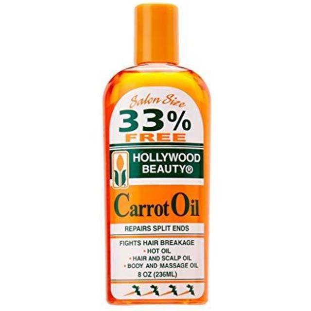 HOLLYWOOD BEAUTY Carrot Oil Repairs Split Ends 8oz/236ml